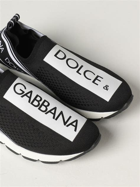 dolce gabbana shoes black and white|dolce gabbana shoes women.